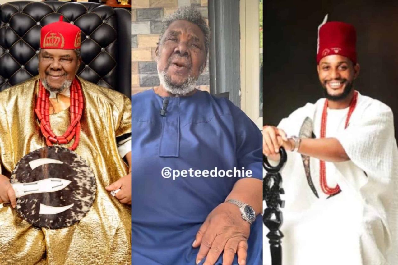 “He Promised To Make My 80th Birthday Unforgettable” – Pete Edochie Breaks Down In Emotional Tribute To Late Alex Ekubo